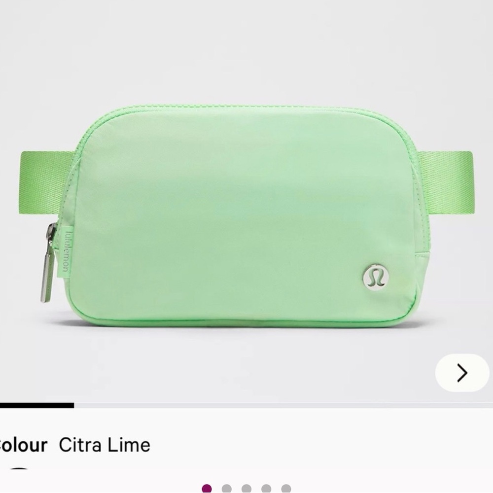 Lululemon Athletica Citra Lime Crossbody Bag